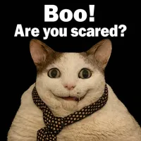 Boo! Are you scared?